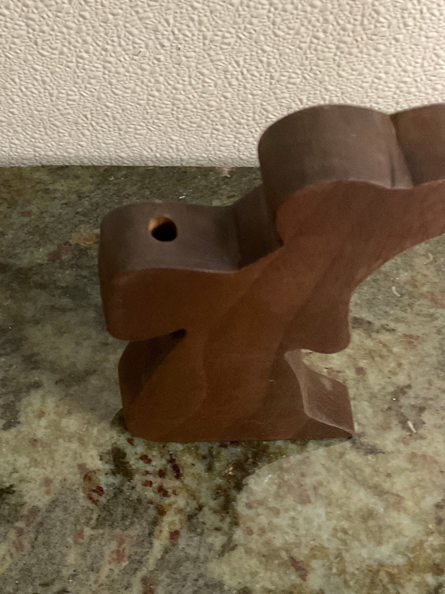 Wooden Angel Candle Holder-