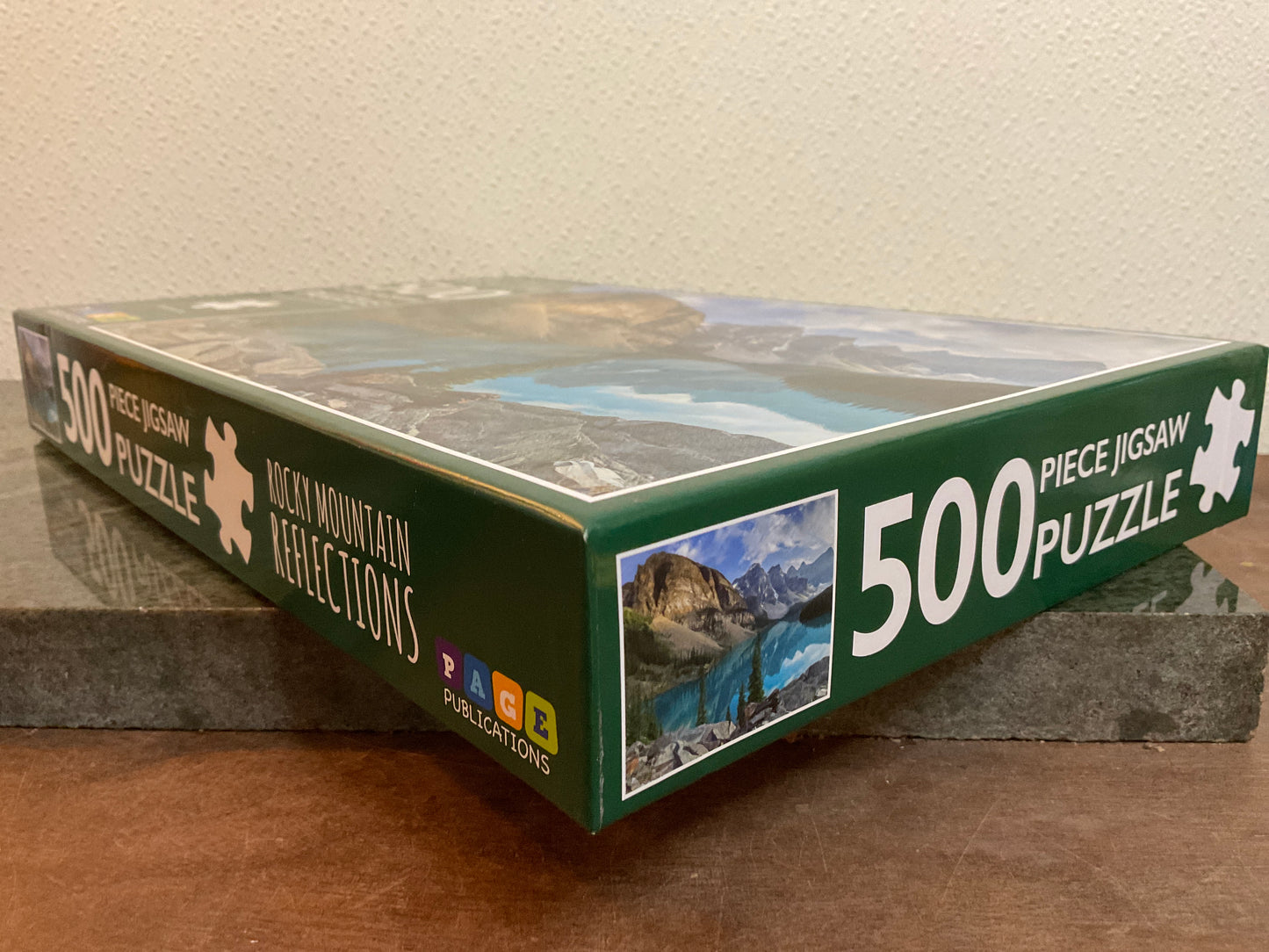 500 Piece Rocky Mountain Reflections Puzzle