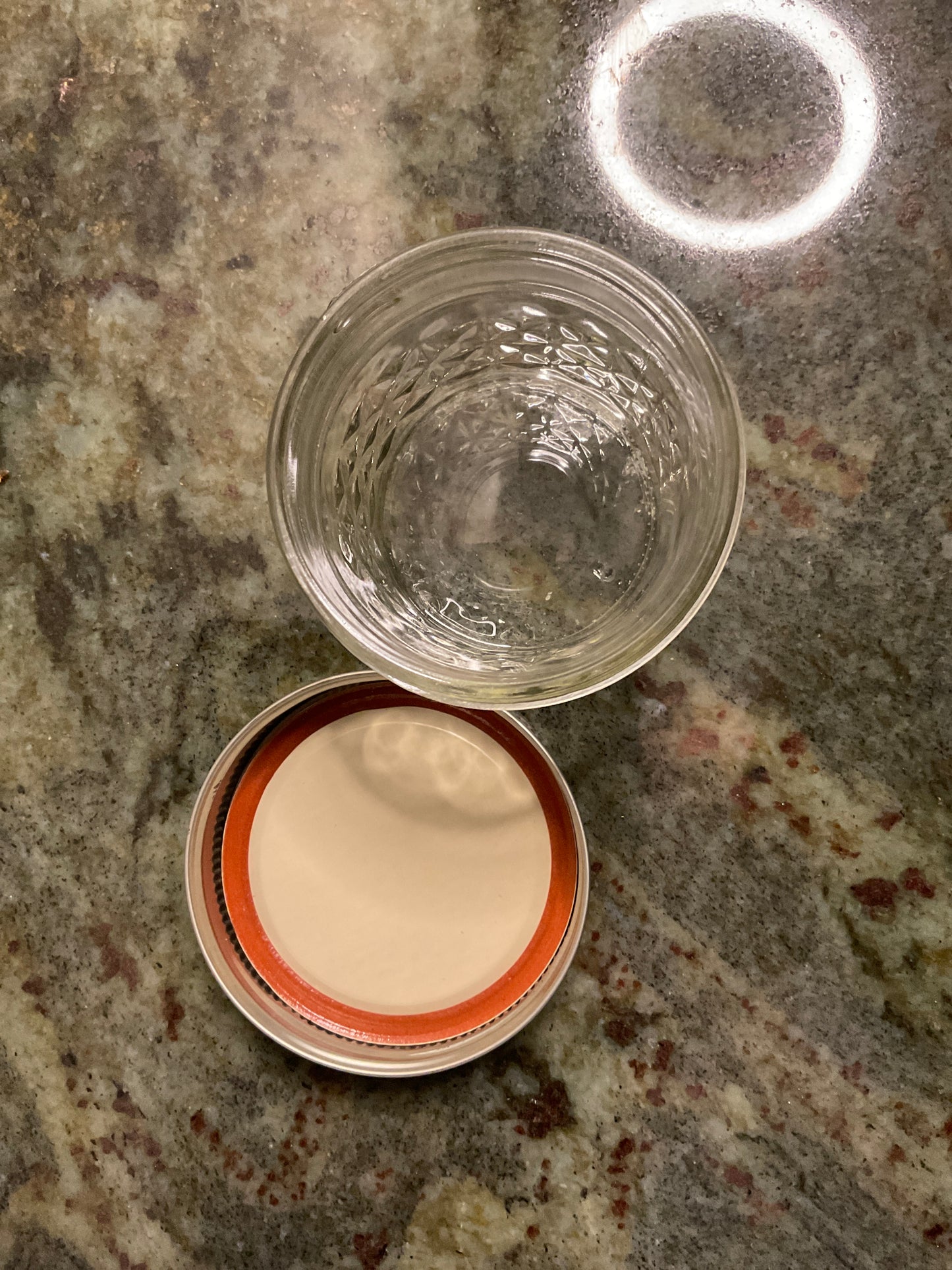 4oz Quilted Jelly Jar with lid
