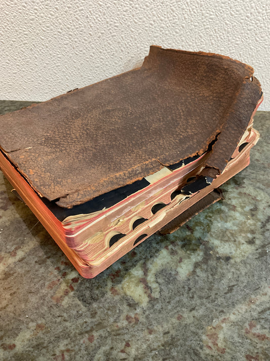 Antique 1897 Sunday School Teachers Bible