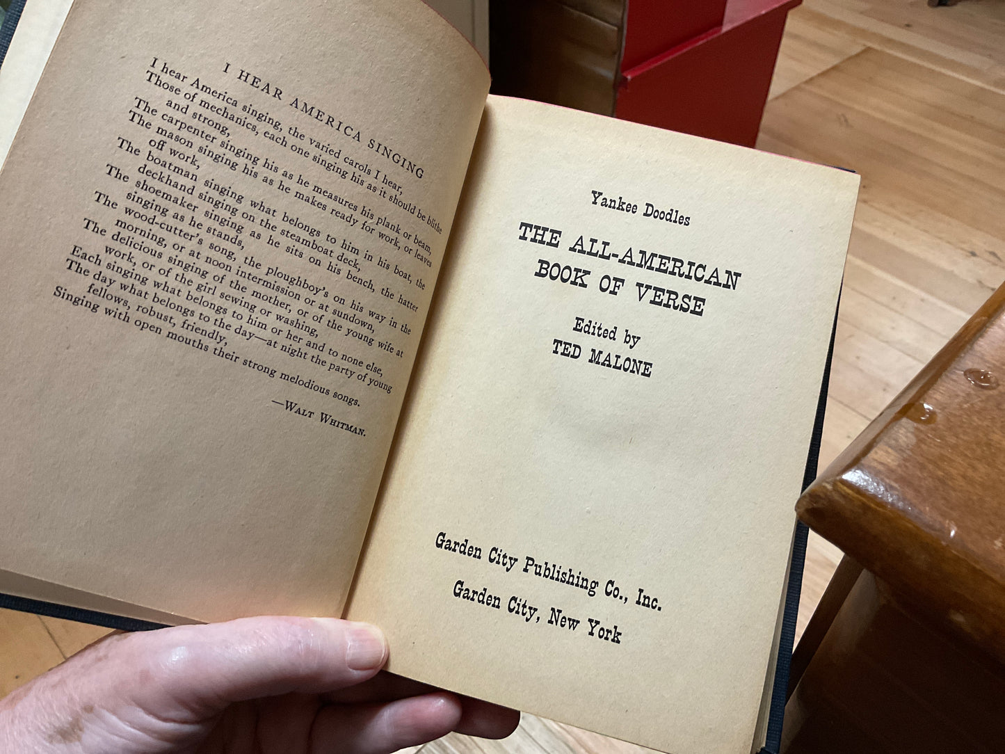 Book The All-American Book Of Verse 1948