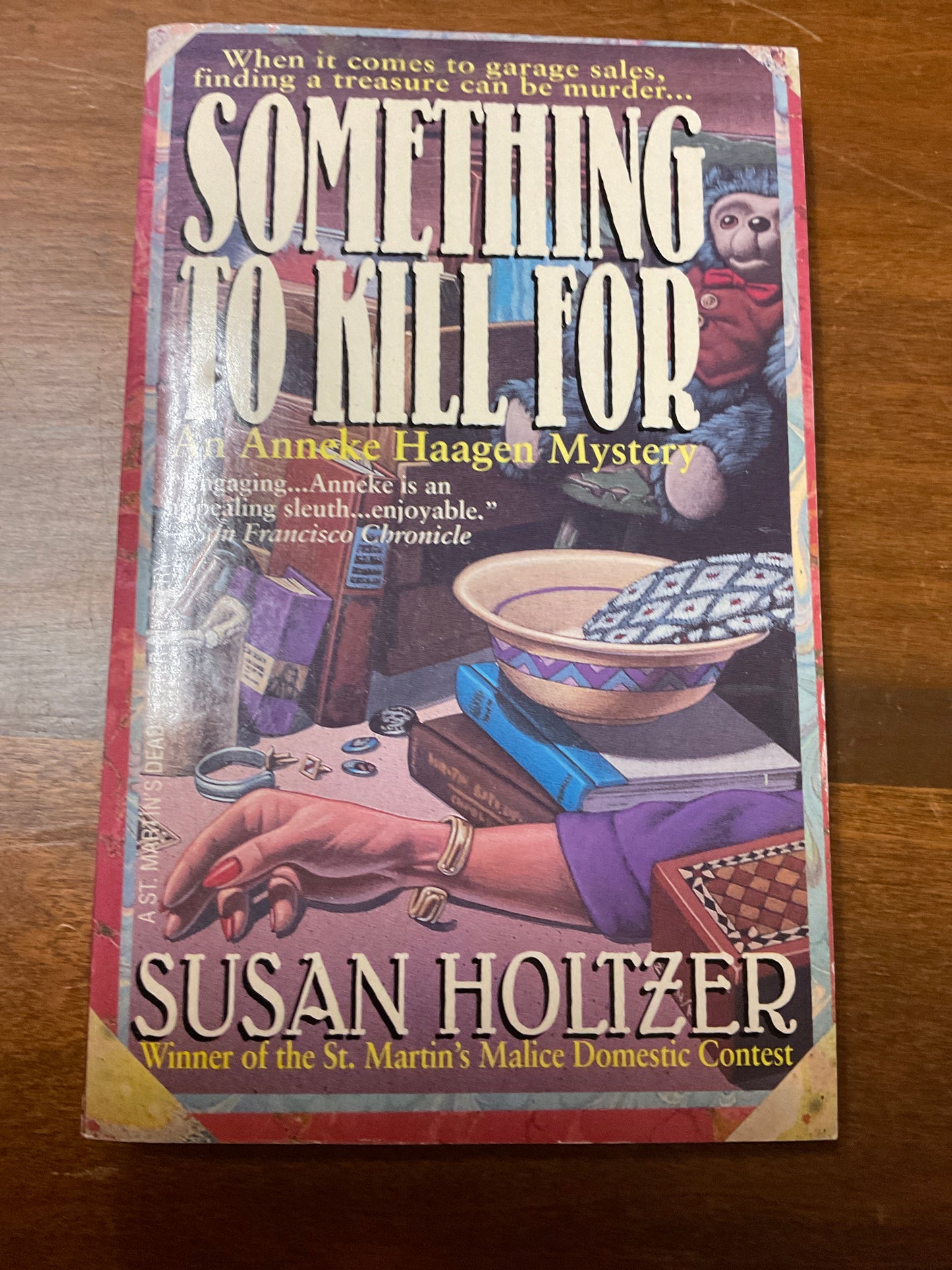 Book Something To Kill For 1994
