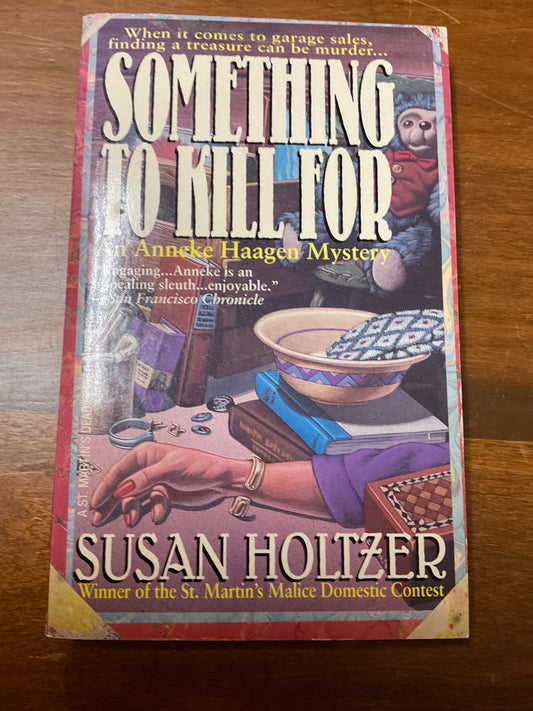 Book Something To Kill For 1994