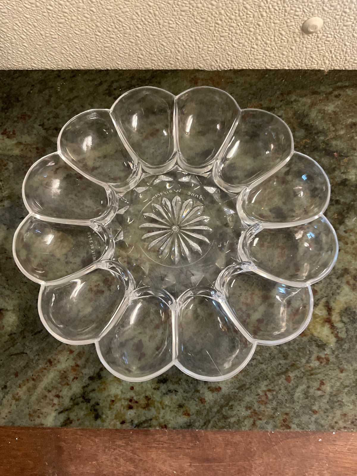 Plastic Deviled Egg Holder