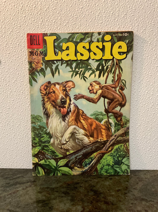 Lassie May - June 1956 Comic Book