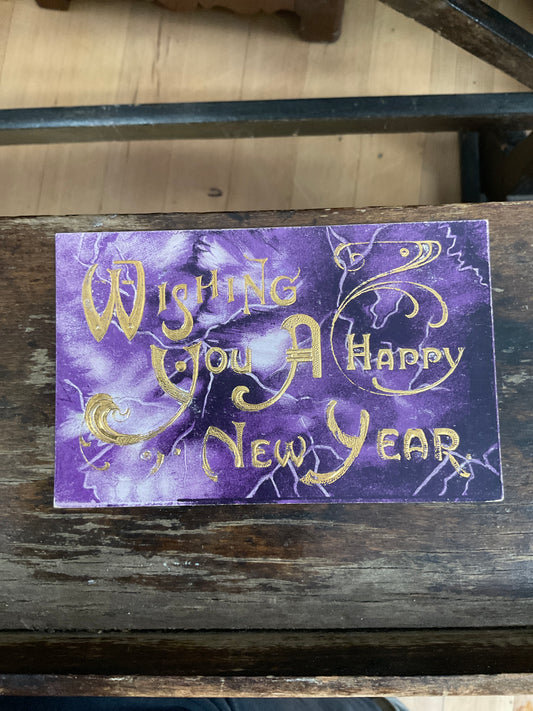 Antique Post Card - New Year