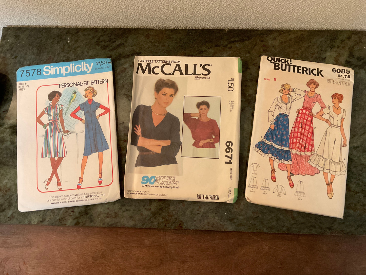 Bundle of 3 Sewing Patterns