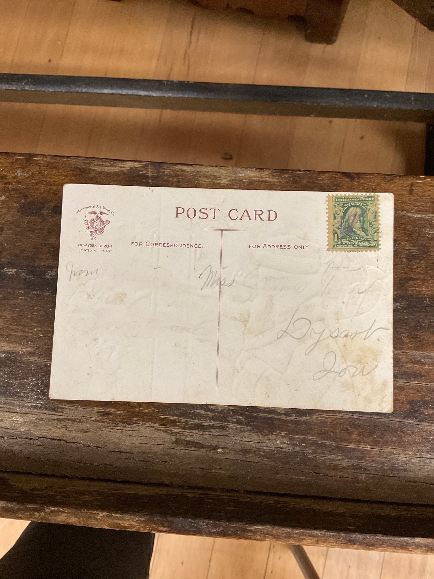 Antique Christmas Post Card