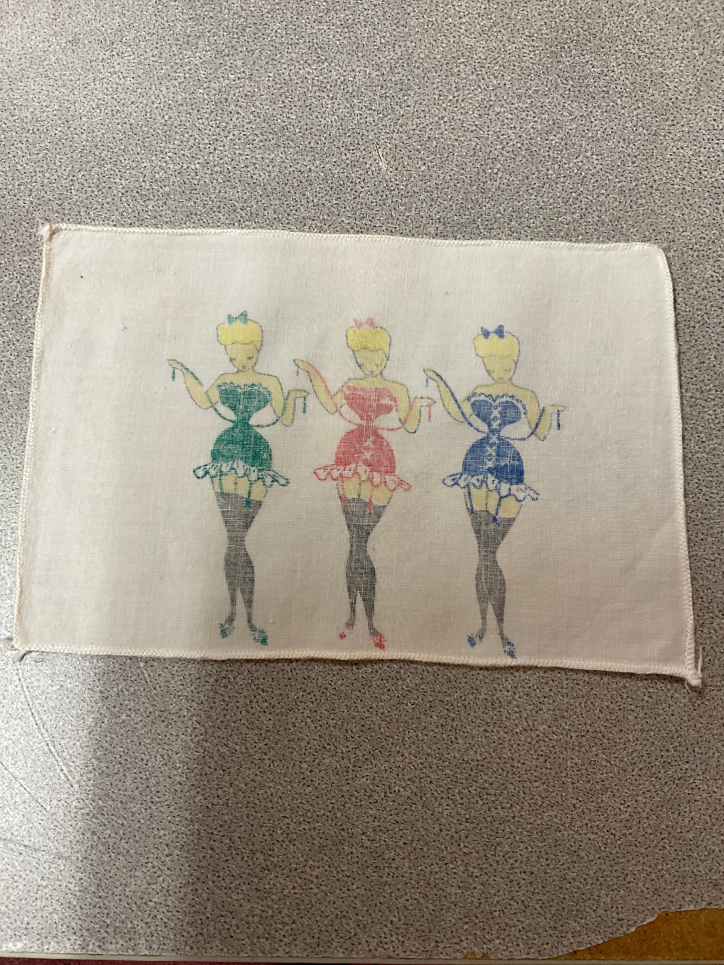 Vintage Ladies Cocktail Napkins