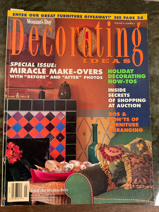 ￼Woman’s Day Decorating Magazine Volume lll, Number 3