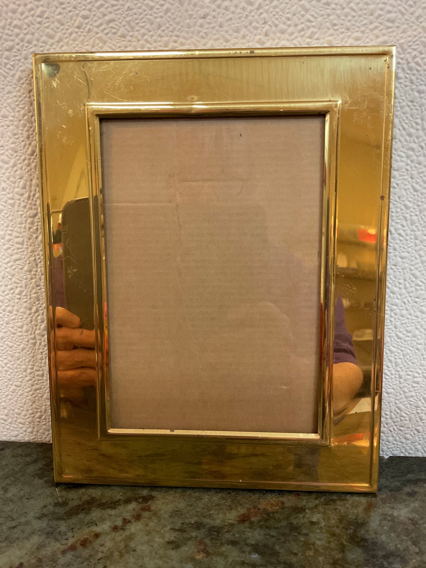 Gold Framed With Glass