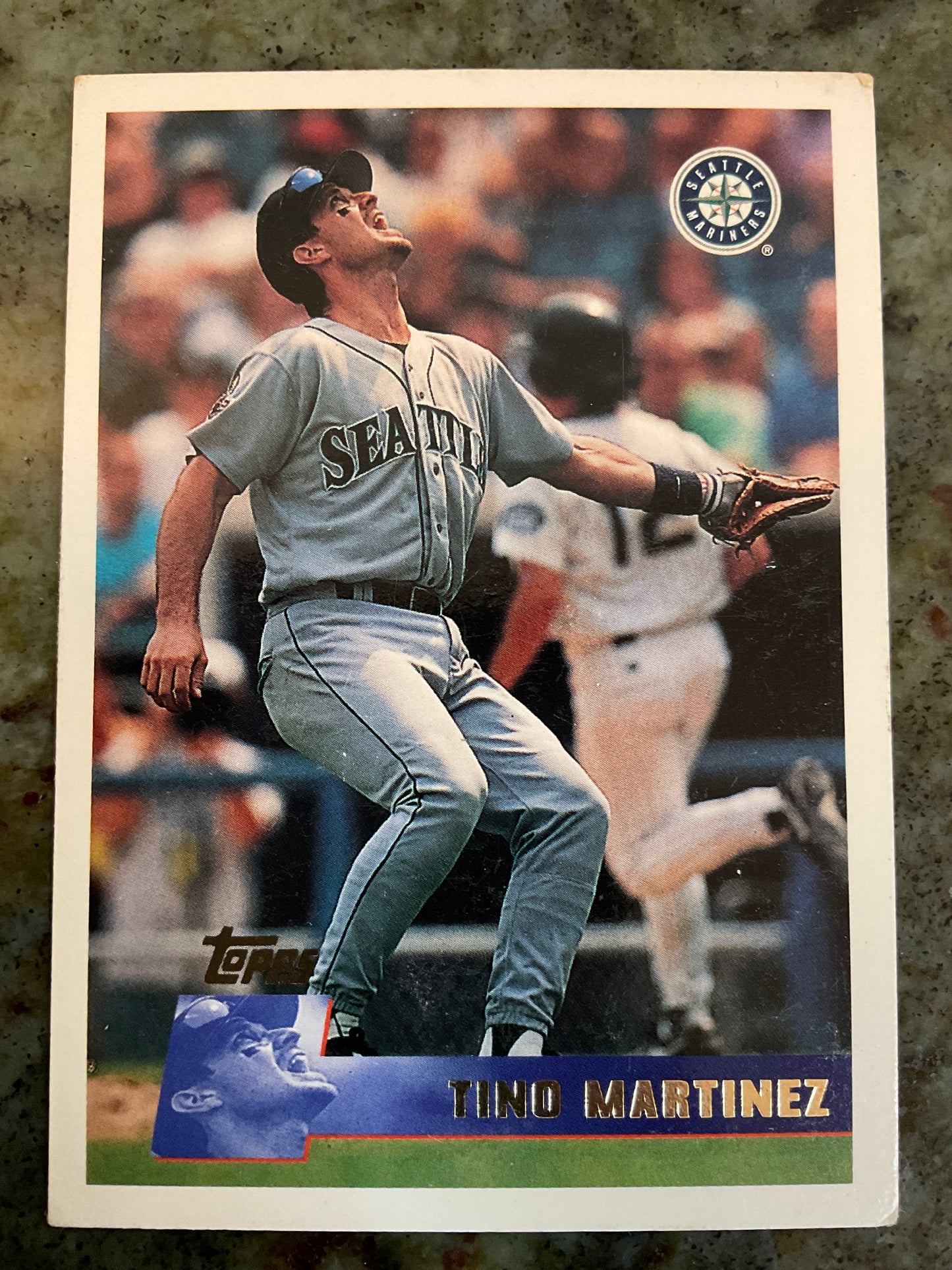 1996 Topps Tino Martinez Baseball Card