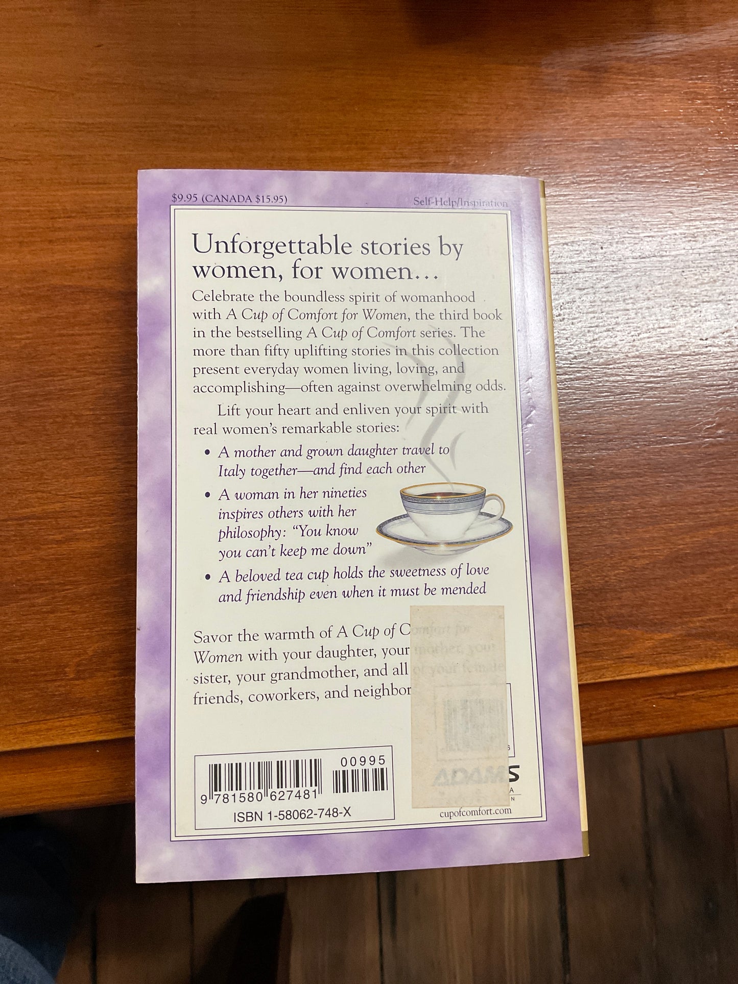 Cup of Comfort for Women