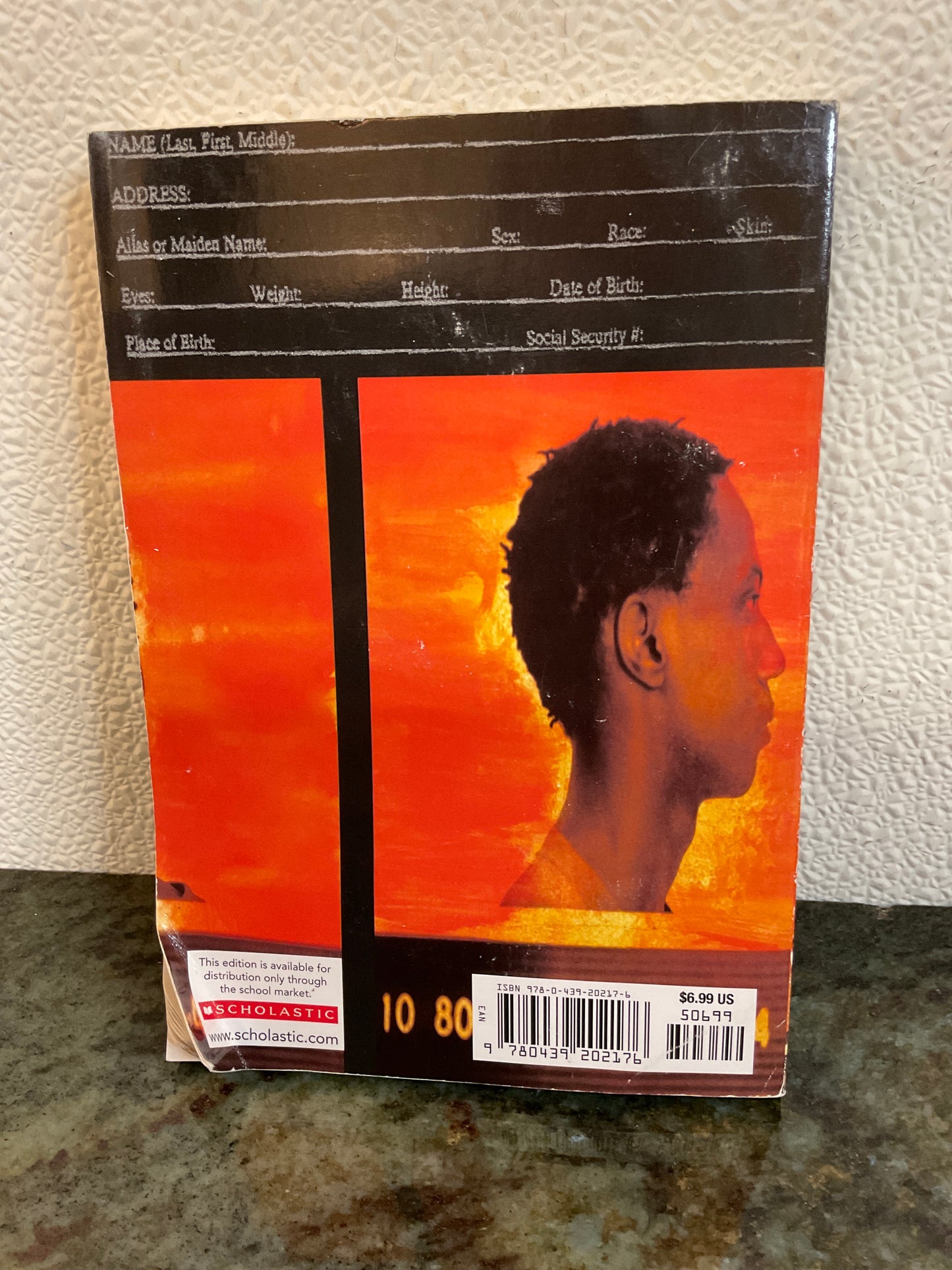 Book 1999 Monster by Walter Dean Myers