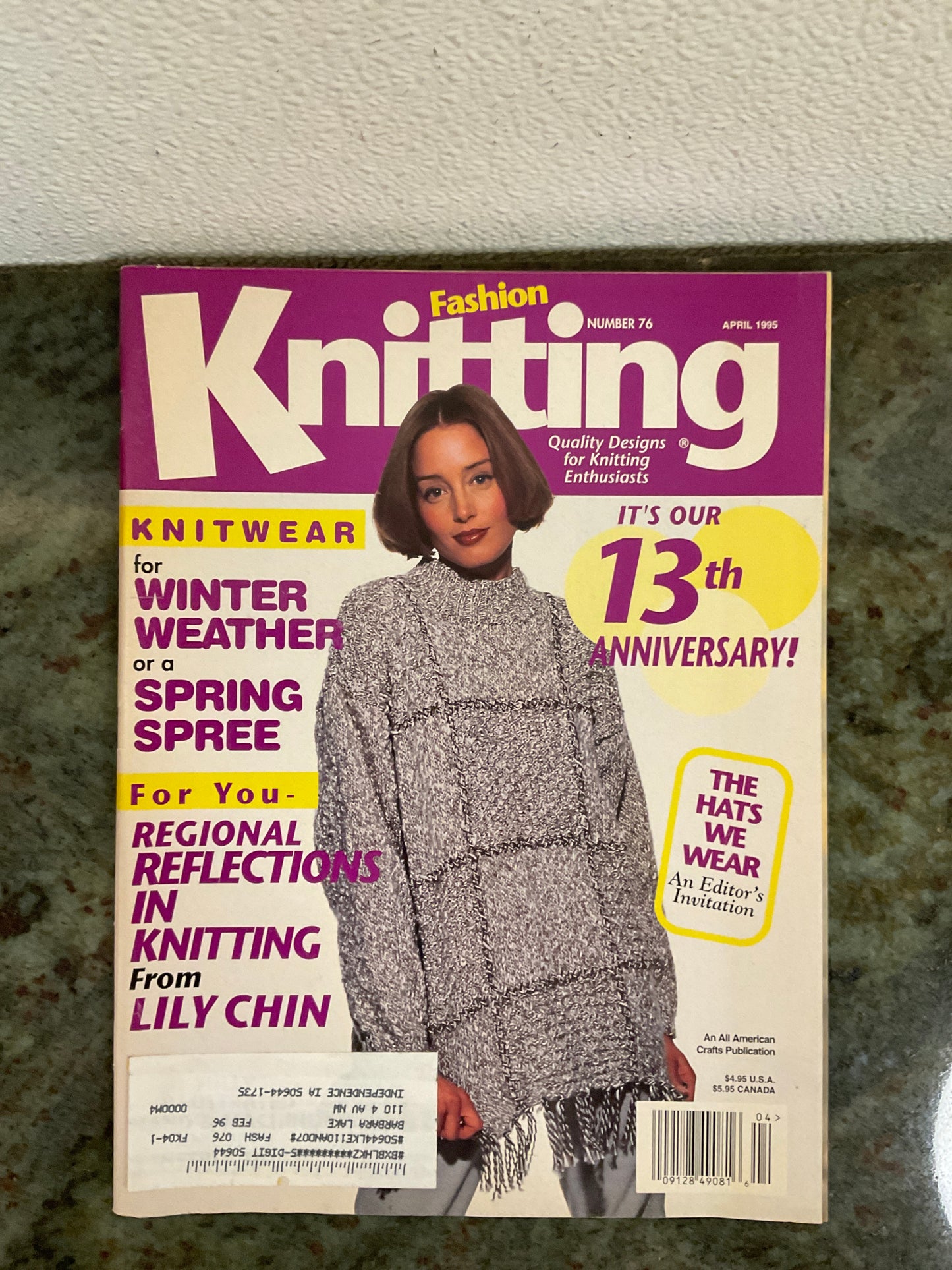 Fashion Knitting Number 76 April 1995
