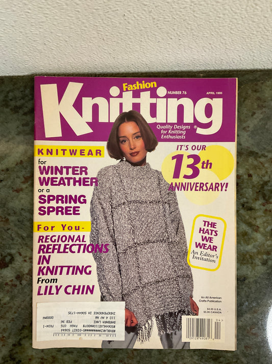 Fashion Knitting Number 76 April 1995