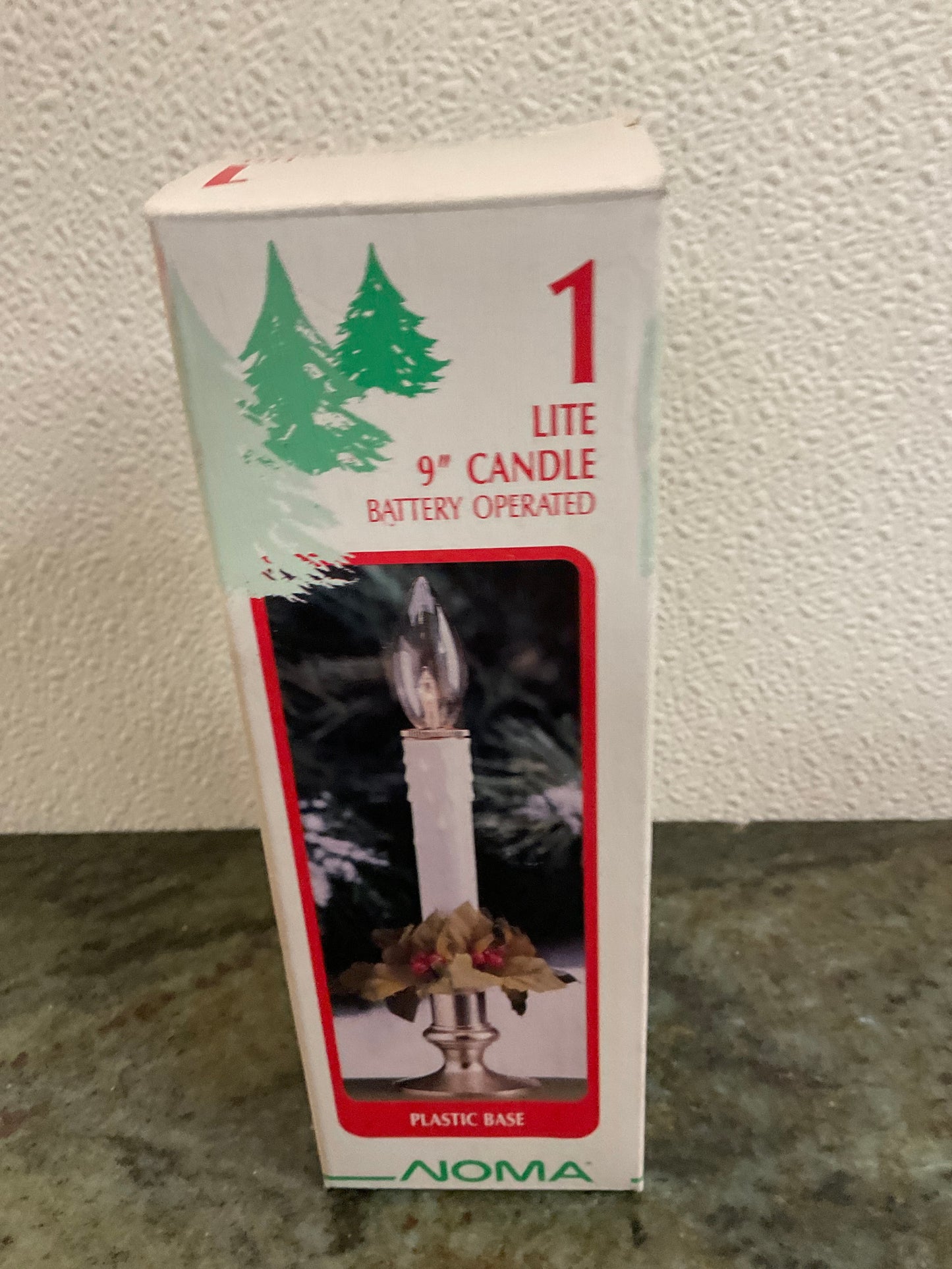 1 Lite 9” Candle Battery Operated