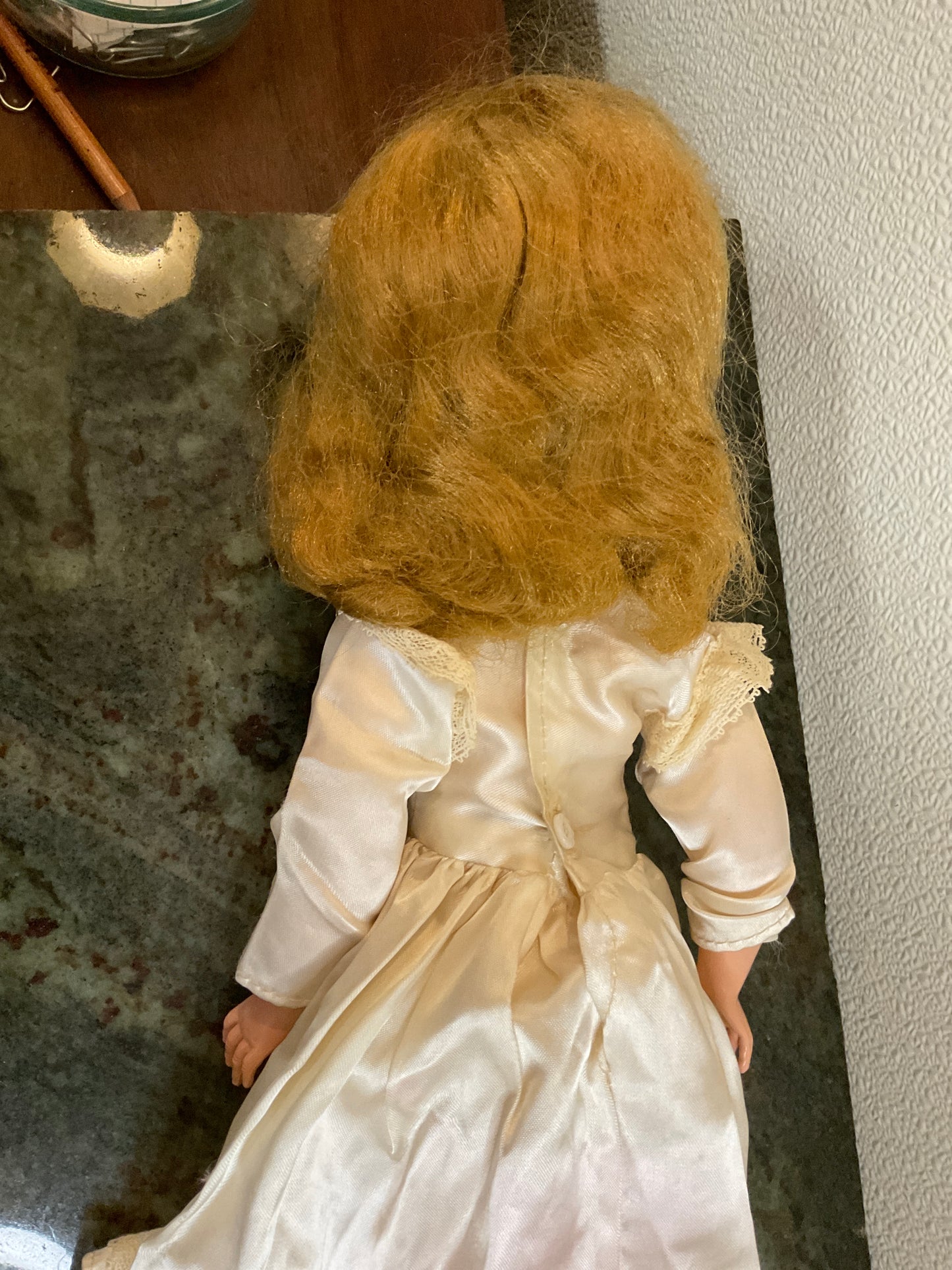 Vtg 1950’s Hard Plastic 18” Doll