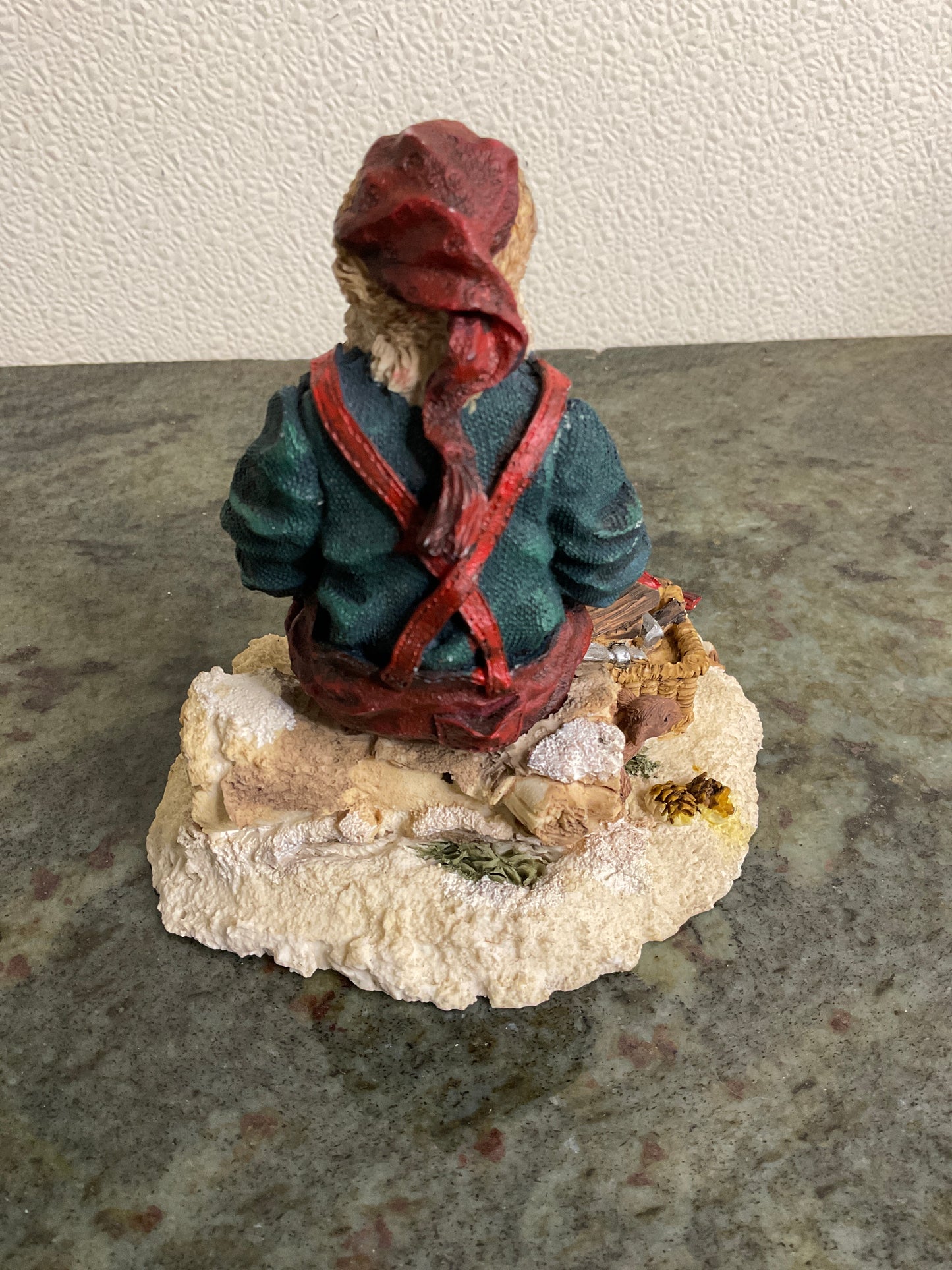 Working Santa Figurine