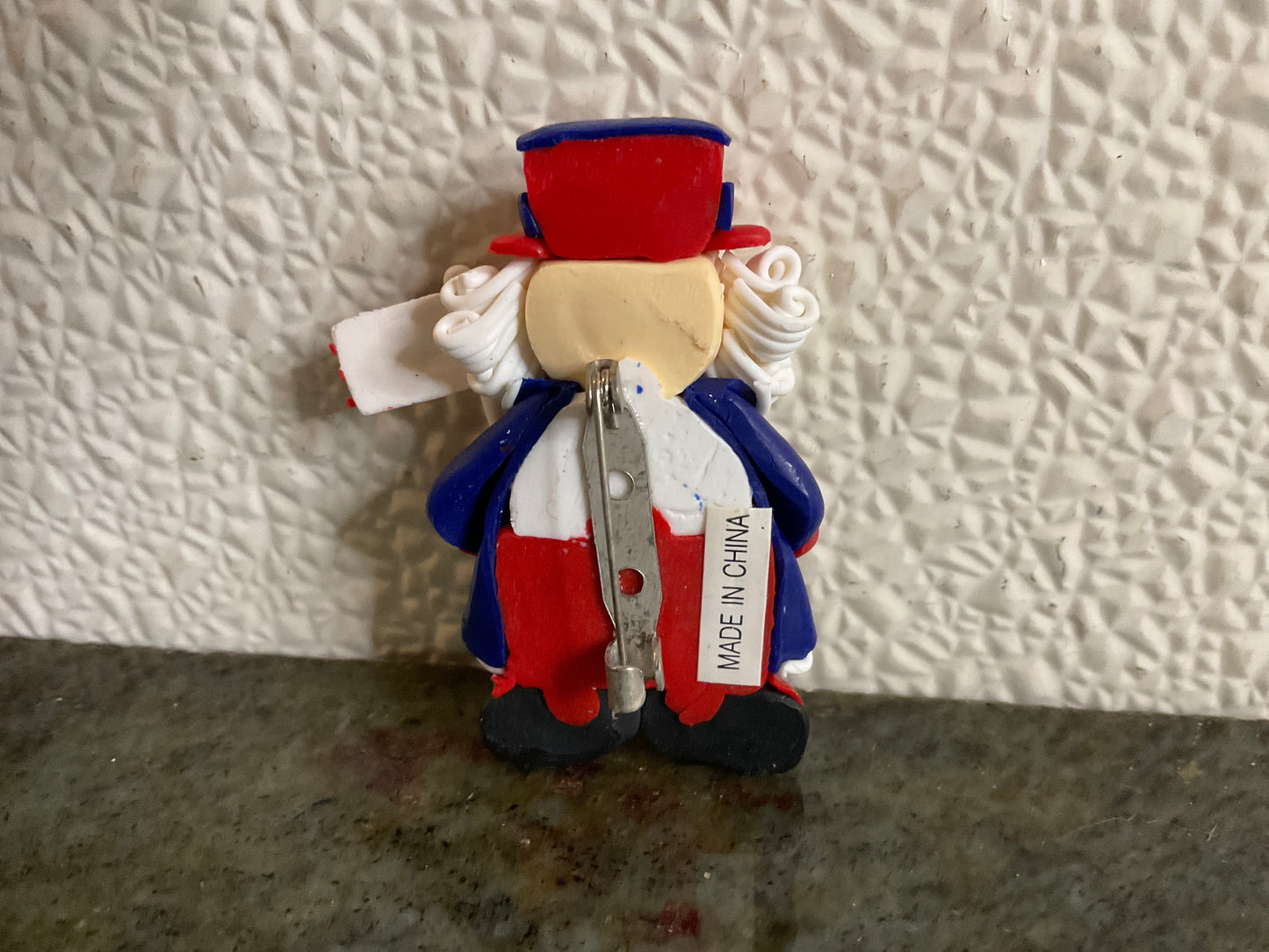 Uncle Sam Patriotic Figure Pin