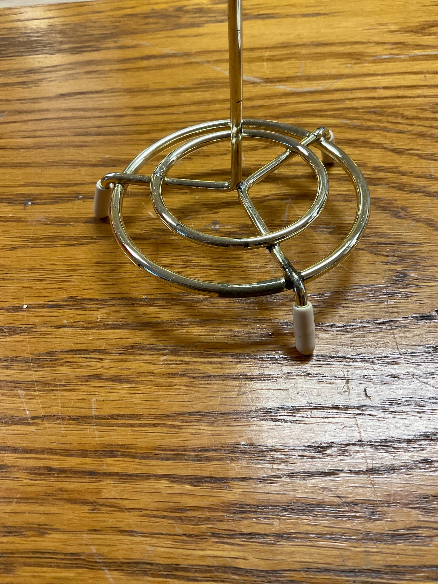 Vintage Gold Tone Metal Receipt Spike