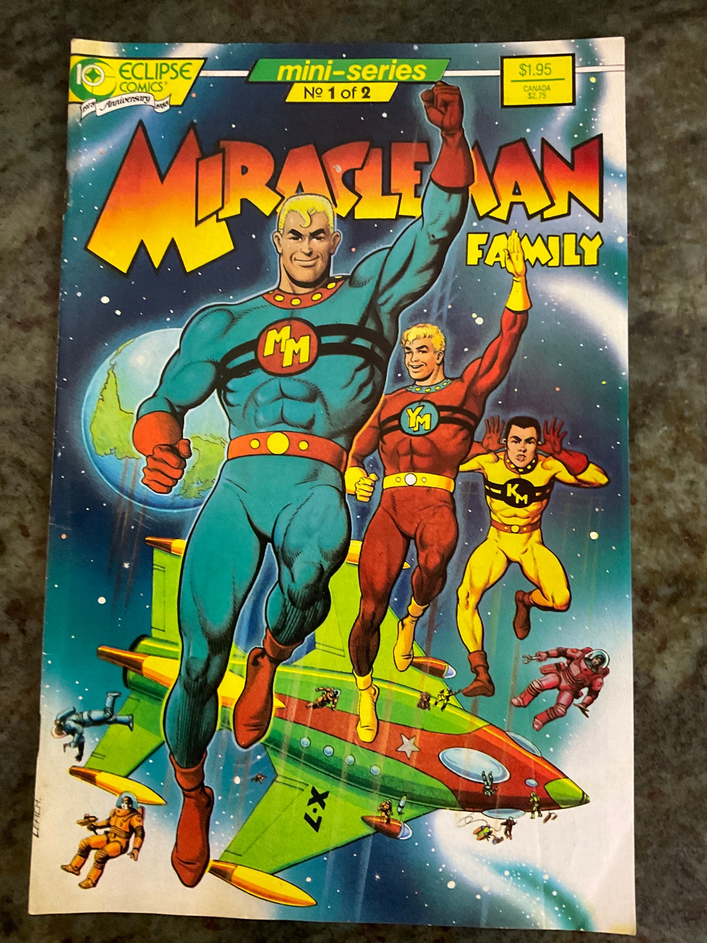 1988 Miracle Man Family #1