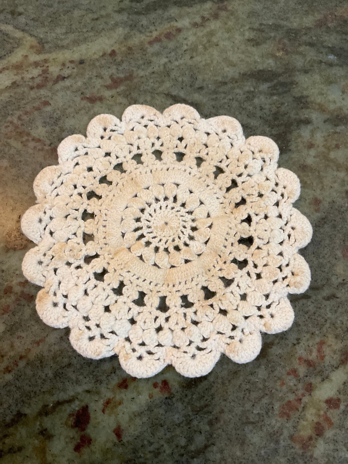 4.75” Round Scalloped Doily