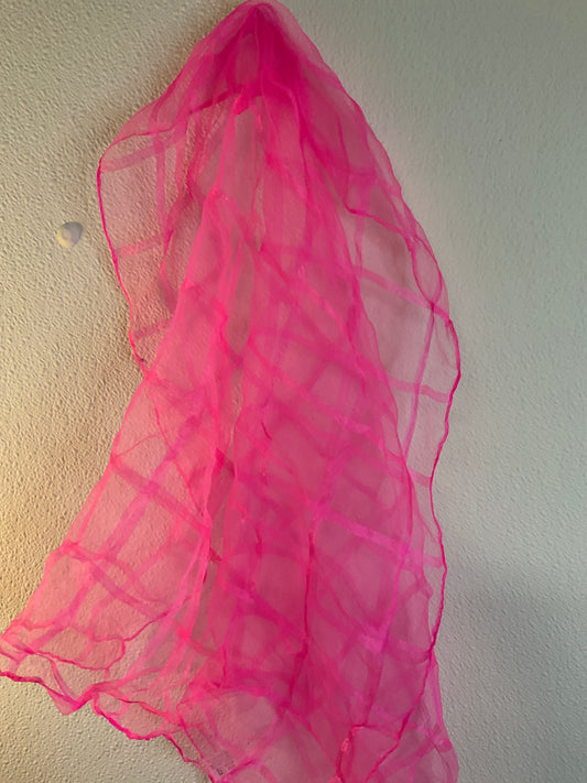Pink Head Scarf