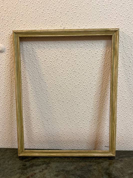 Lightly Painted (Green) Wood Frame