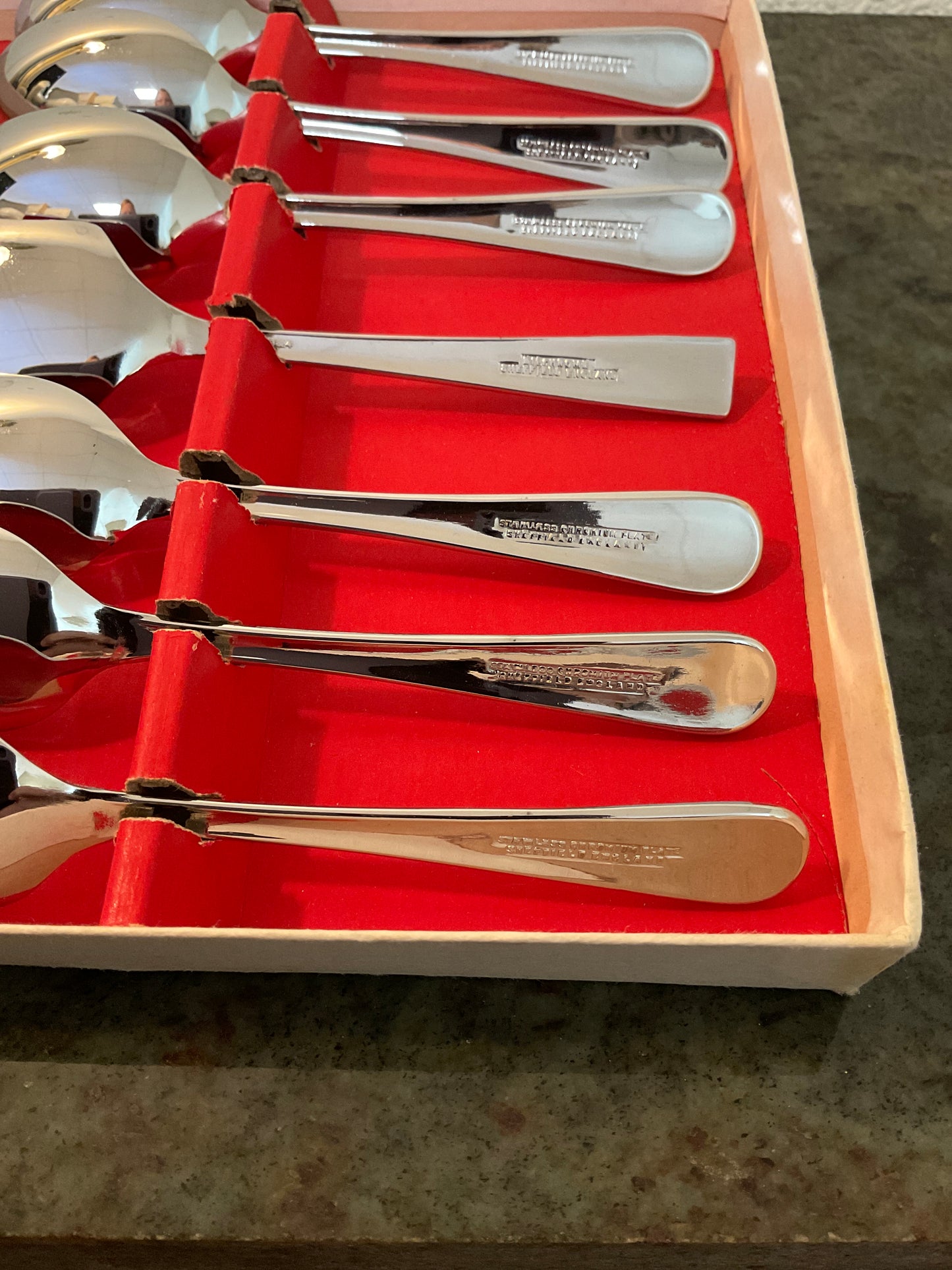 1965 England Spoon Set