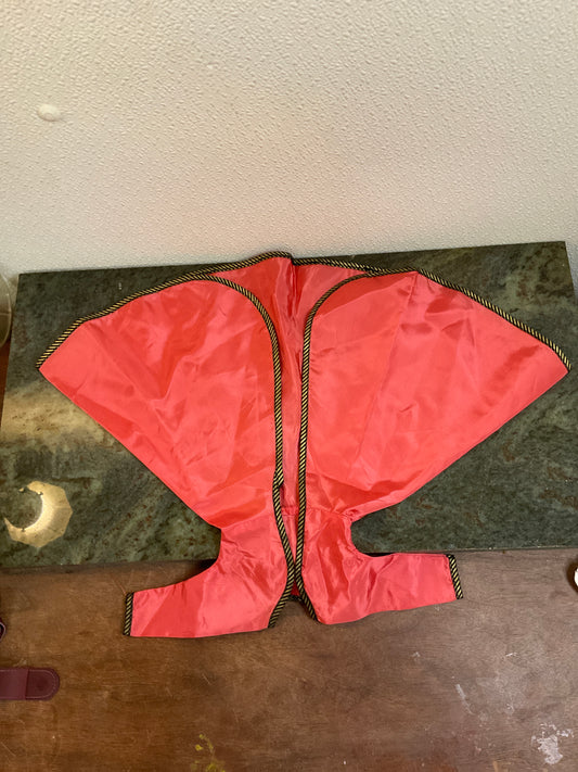 Doll Coat in Red with Flared skirt