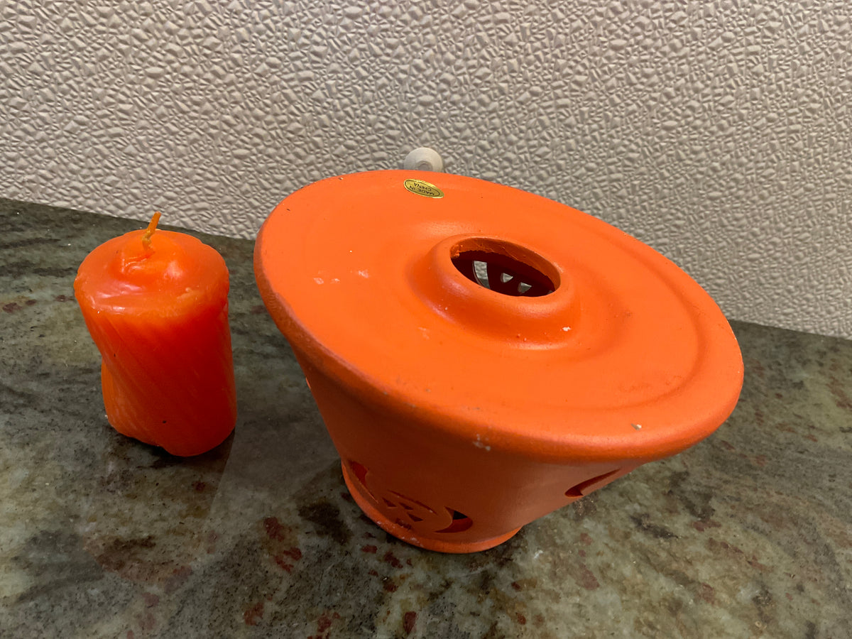 Jack-O-Lantern Candle Holder