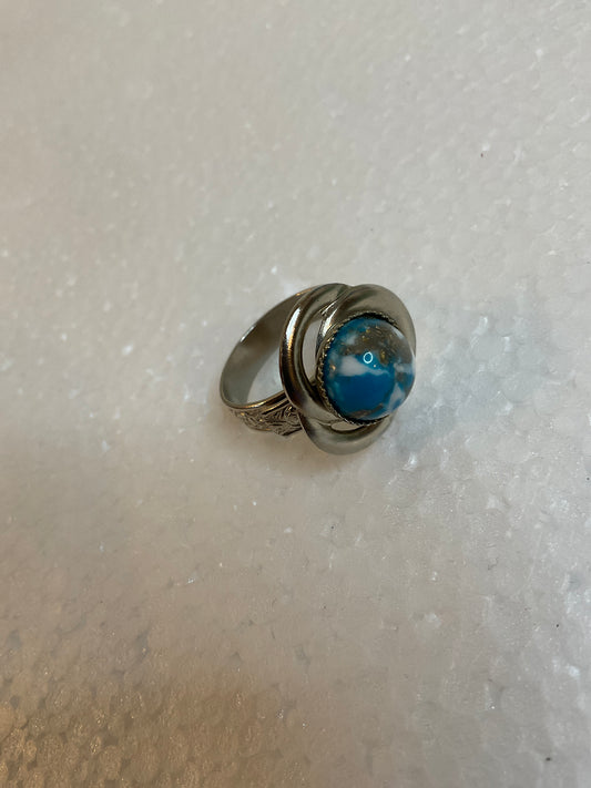 Vintage Multi-Colored Faux Stone Ring