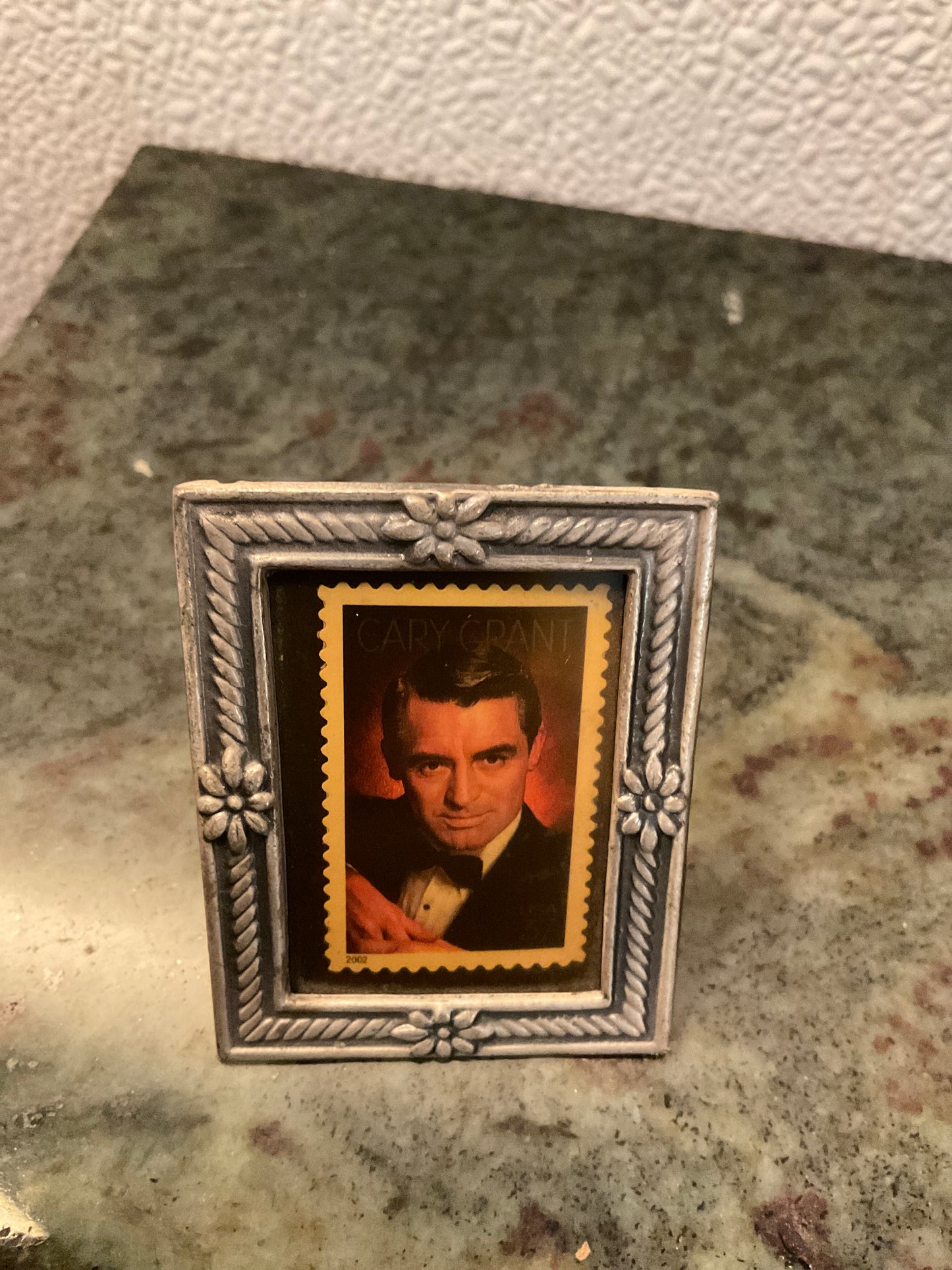 Unused Cary Grant 37cent Stamp in Frame