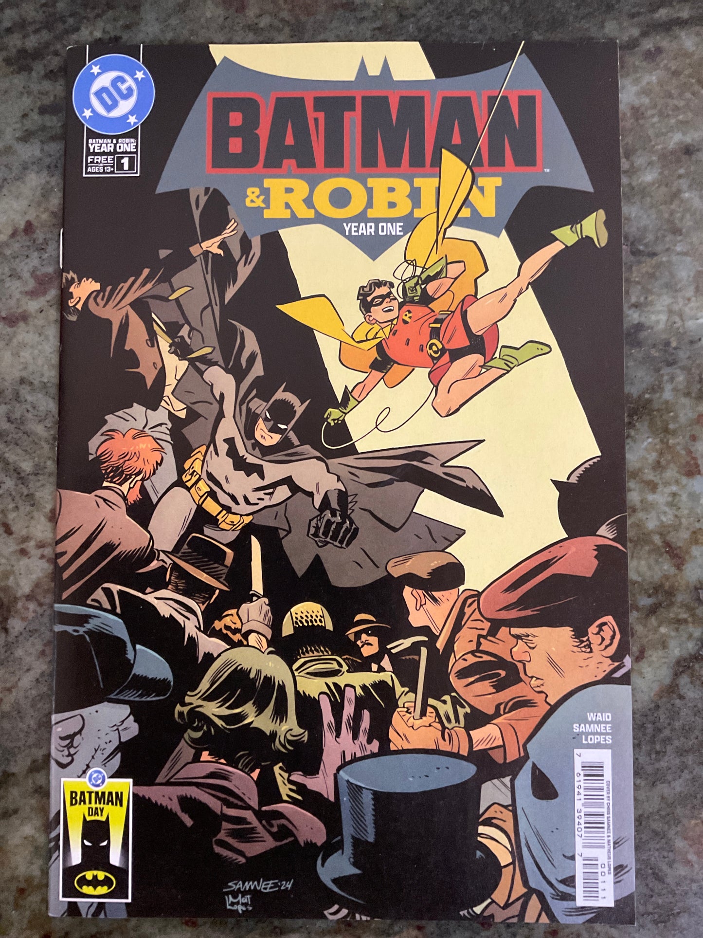 Batman &. Robin Year One #1