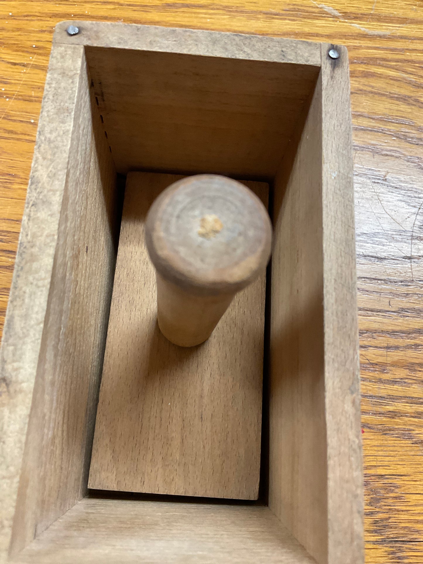 Antique Primitive Butter Mold Press