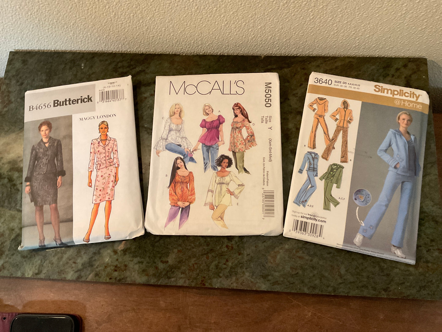 Bundle of 3 Sewing Patterns