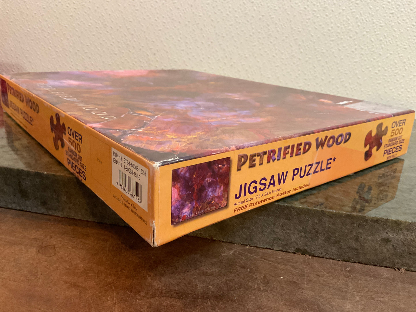 Over 500 Piece Petrified Wood Puzzle
