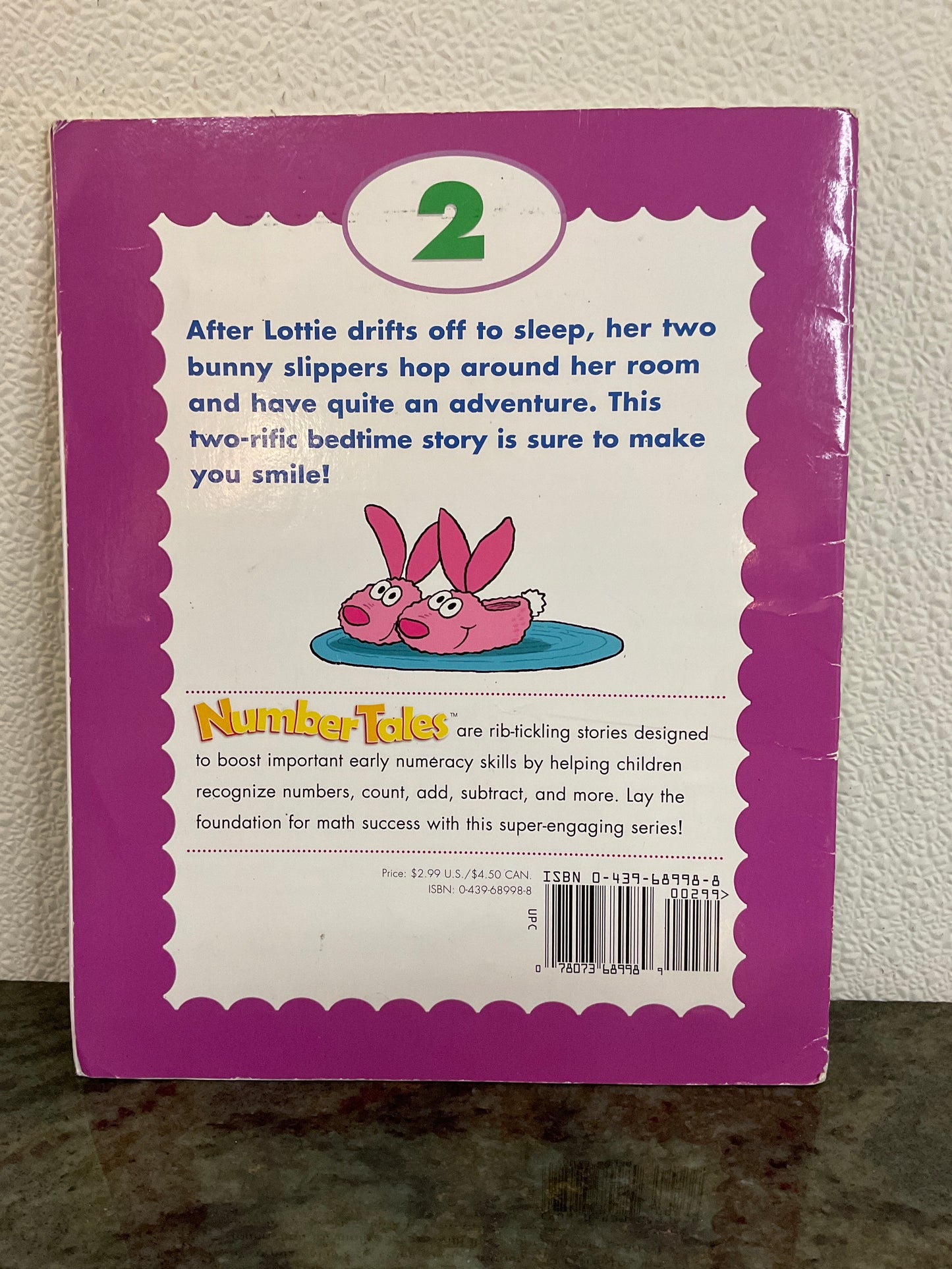 Book Two Bunny Slippers