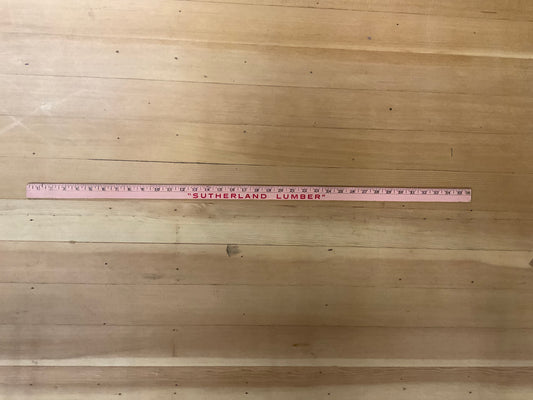 Sutherland Lumber Yard stick