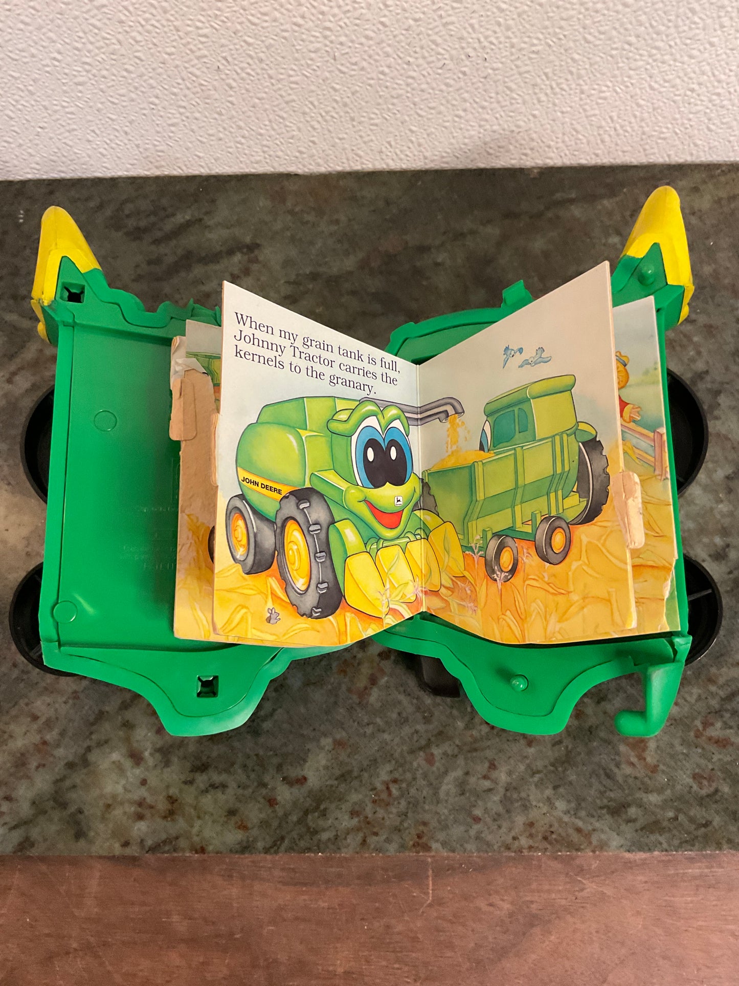 ERTL John Deere Corey Combine And Book