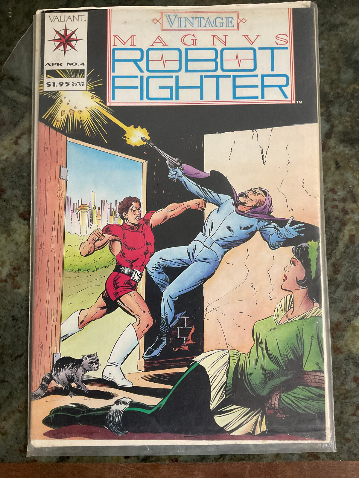 Vintage Magnvs Robot Fighter