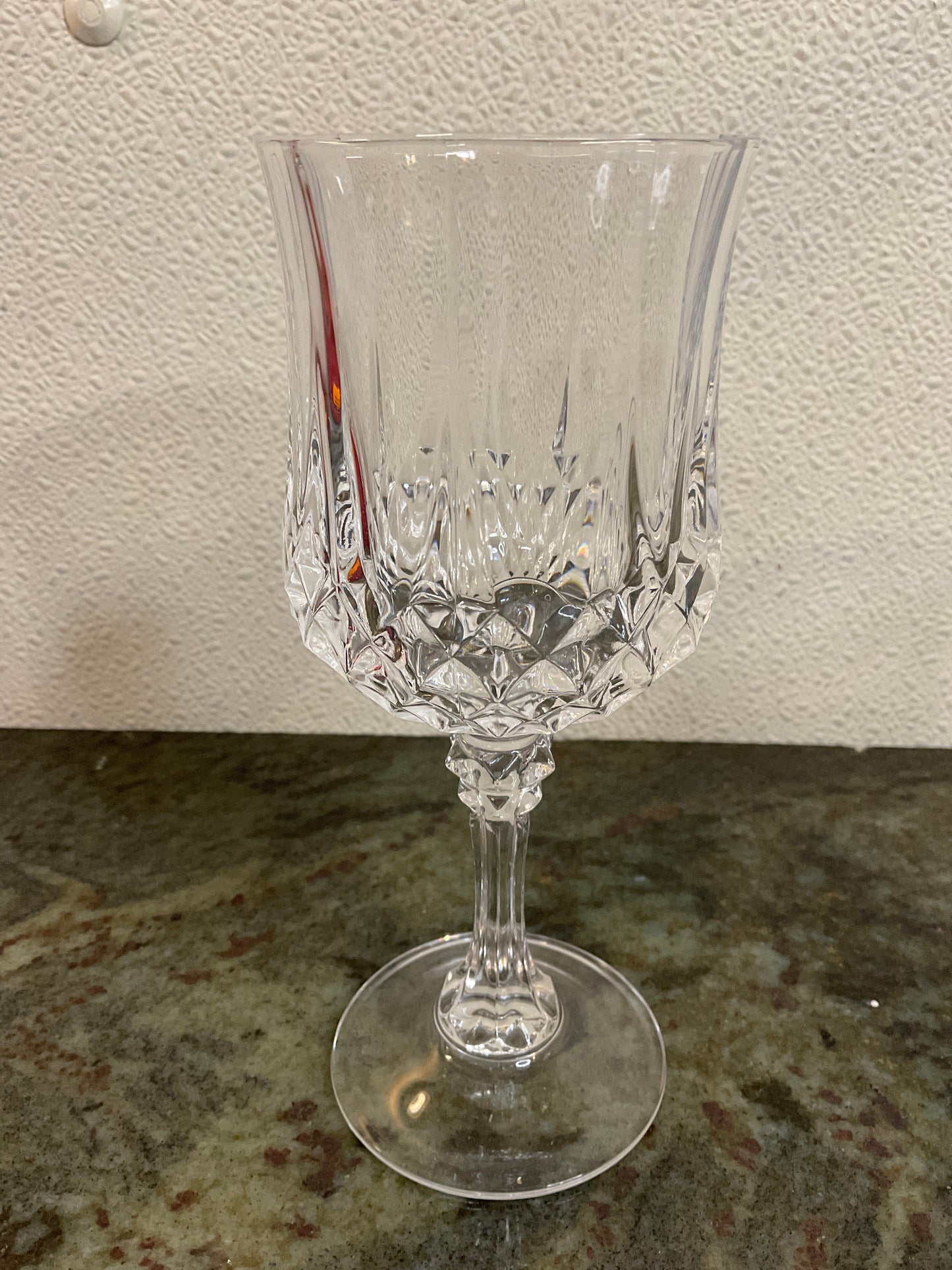 Vintage Cristal D’Arques Wine Glass
