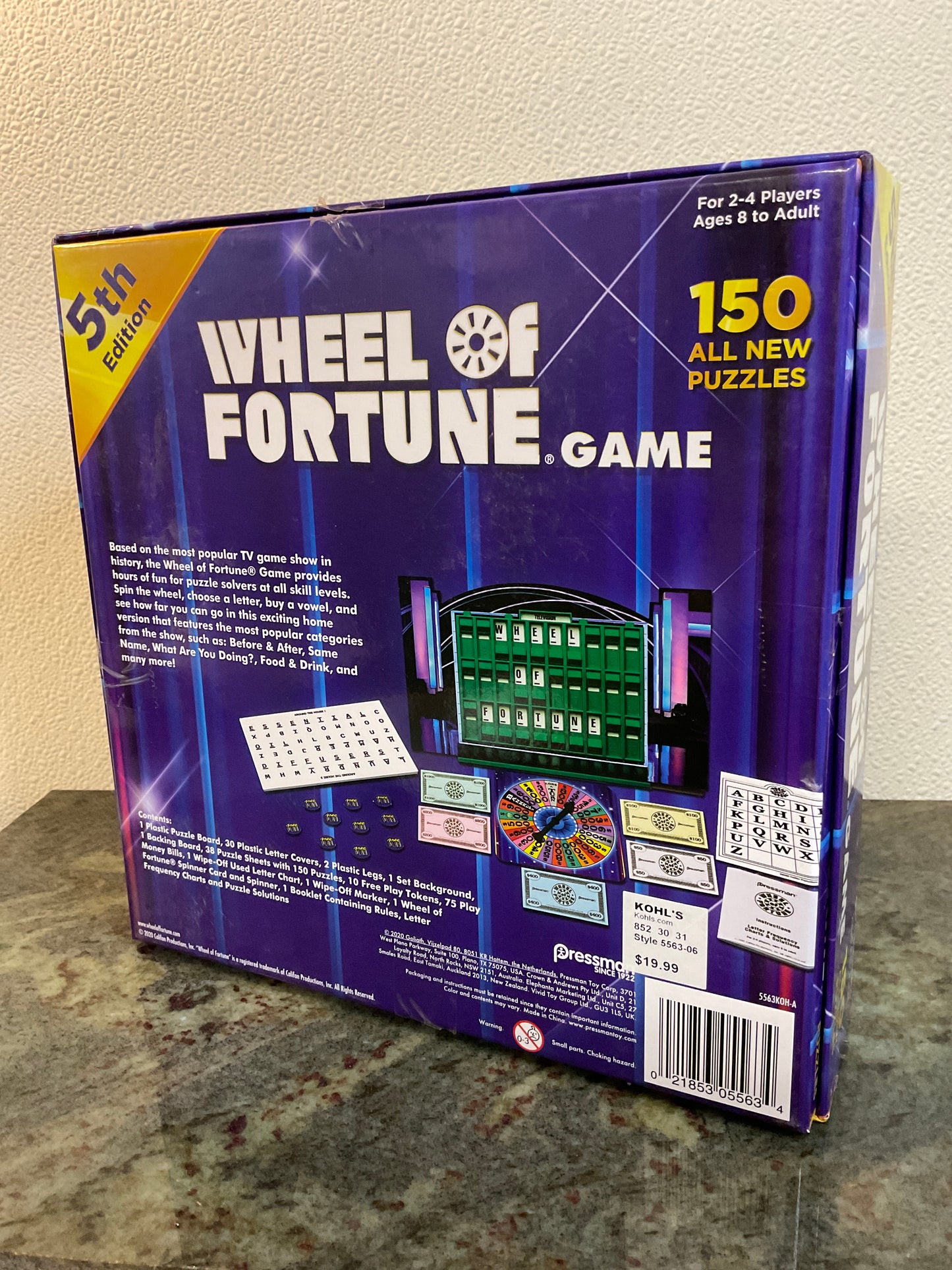 Game Wheel of Fortune 5th Edition