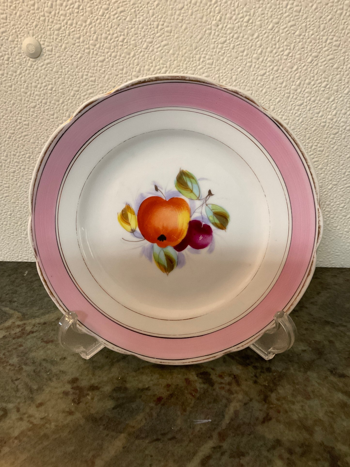 Vintage Porcelain Fruit Plate