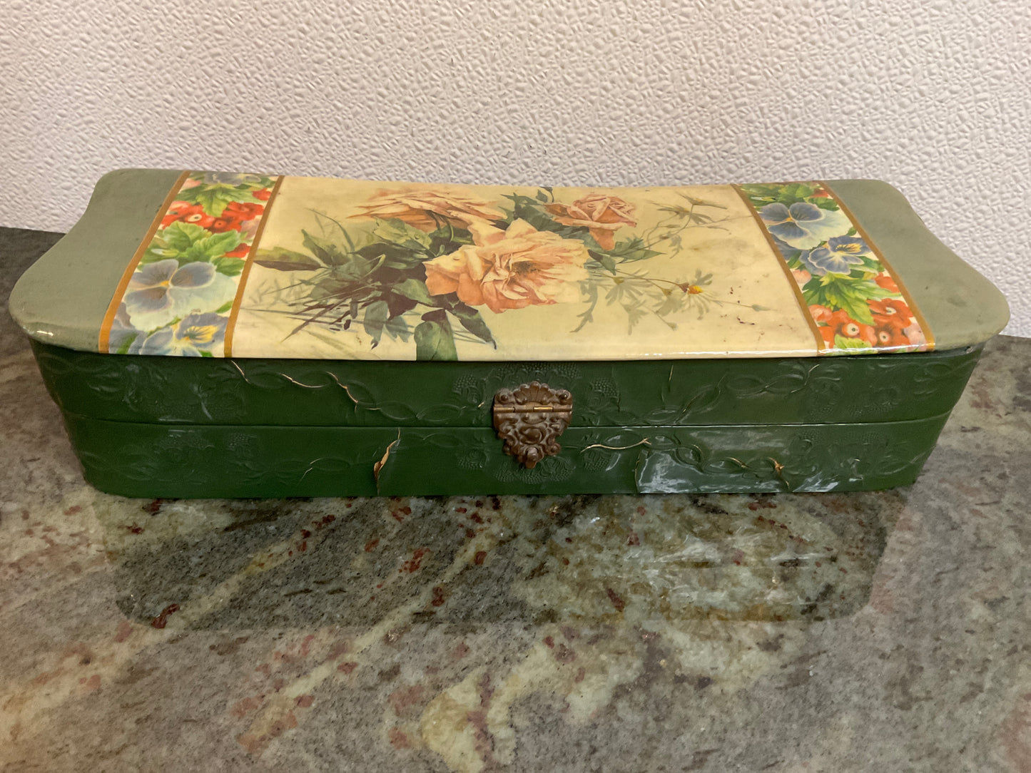 Antique Victorian Glove Box