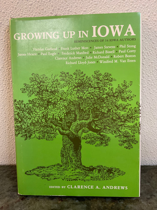 Growing Up In Iowa: Reminiscences Of 14 Authors Signed Book
