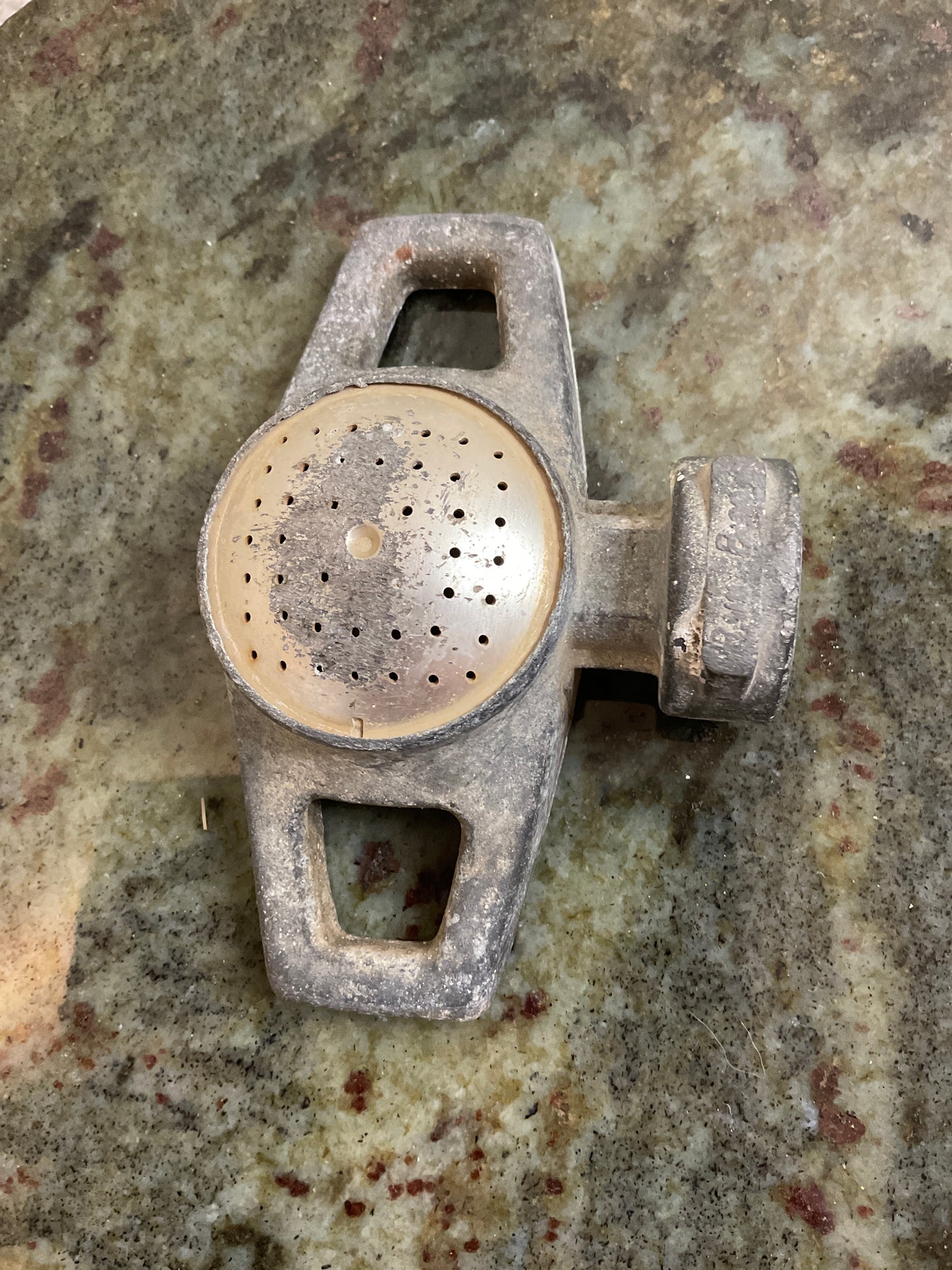 Vtg Rain Bird Galv Steel Sprinkler