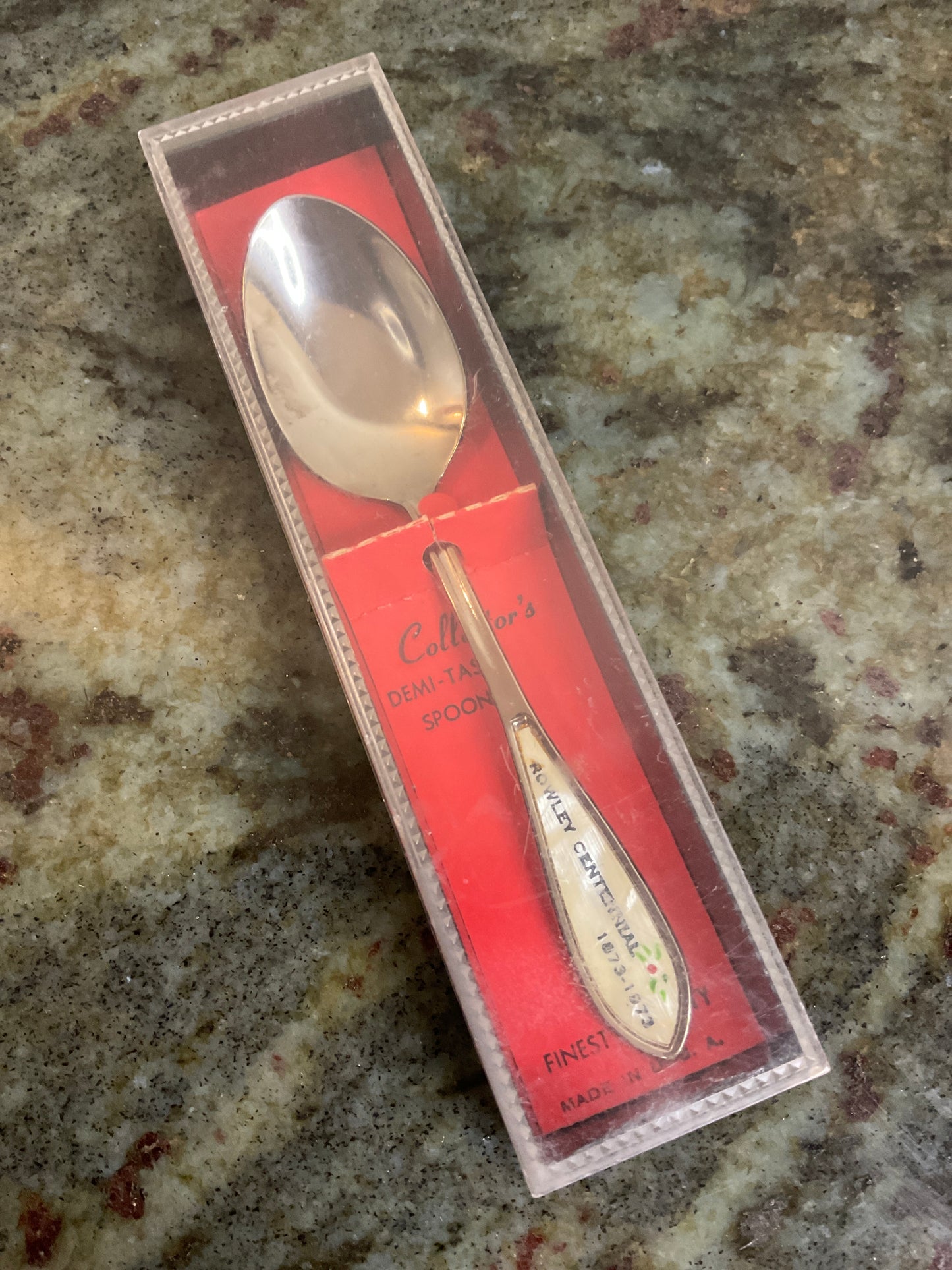 Rowley IA Centennial Spoon w/case