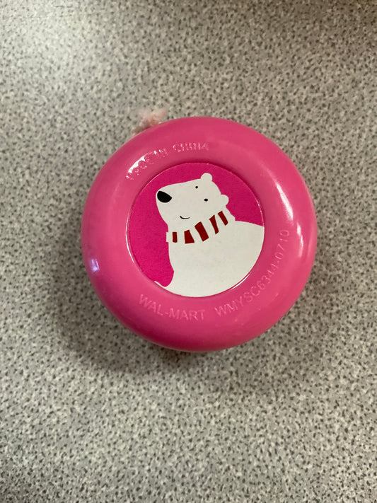 Holiday Pink with Polar Bear Mini Yo-Yo